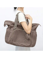 Sac de Maternité "Grand Voyage" – Élégance & Organisation Totale (+ Porte-Sucette Inclus)